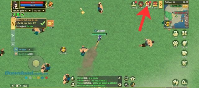 Chạm và mục Phúc lợi