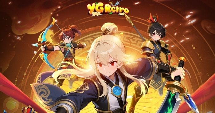YG Retro – Nhiệt Huyết Giang HồGame nhập vai bối cảnh thế giới giang hồ huyền ảo