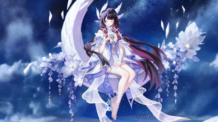 Tạo hình Columbina trong Genshin Impact