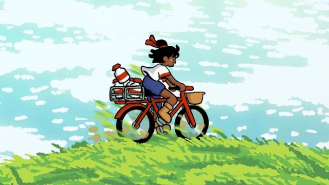 Milki Delivery là game mô phỏng đạp xe giao sữa trong ngôi làng bình yên