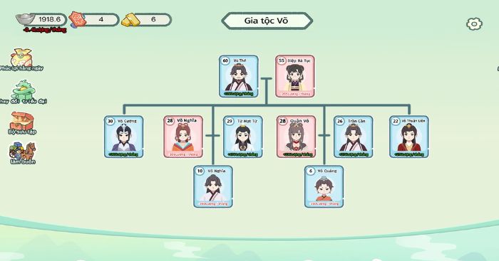 Cuộc Đời Gấm VócGame mô phỏng chủ đề xây dựng gia tộc
