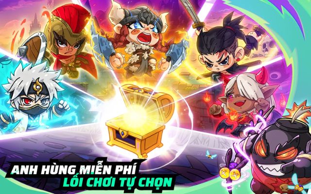 Hệ thống anh hùng miễn phí, lối chơi tự do