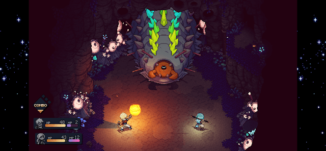 Người chơi phải chống lại thế lực hắc ám mang tên The Fleshmancer trong game Sea of Stars