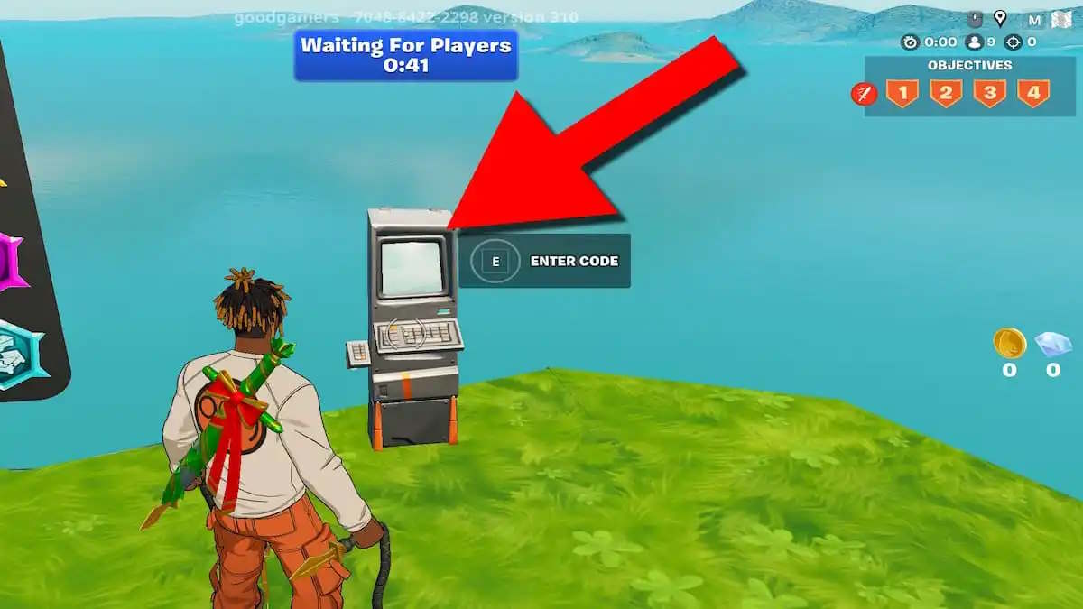 Các bước đổi code Fortnite Bedwars