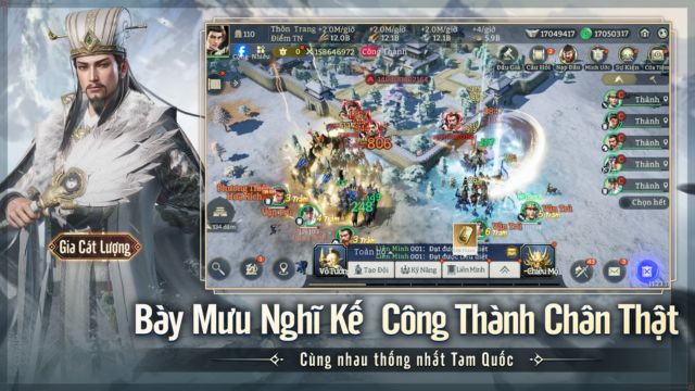 Bày mưu nghĩ kế công thành chân thật