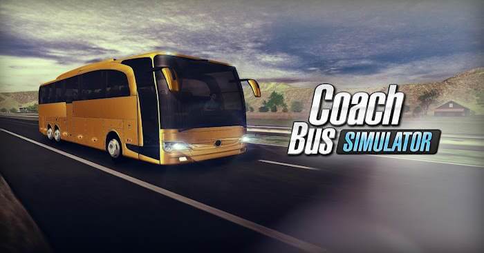 Giao diện chơi game Coach Bus Simulator trên Android
