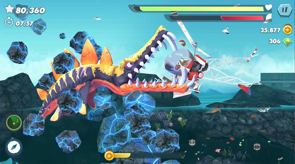 Cá mập trong Hungry Shark Evolution