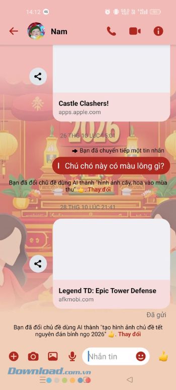 Quay trở lại cuộc trò chuyện với chủ đề Tết