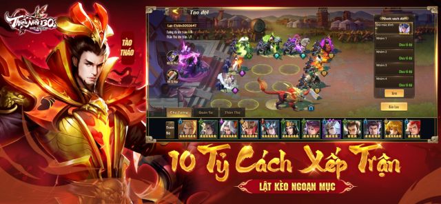 10 Tỷ cách xếp trận, lất kèo ngoạn mục