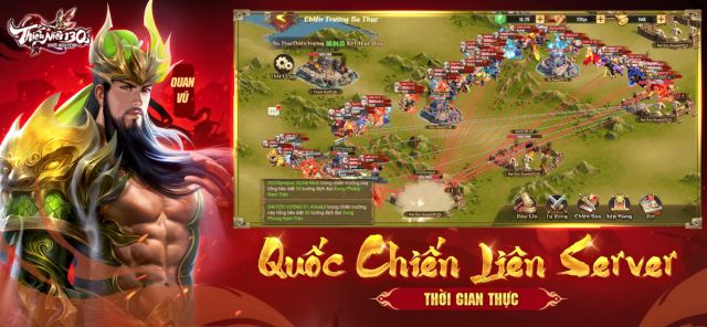 Quốc chiến liên sever, thời gian thực