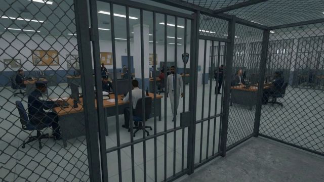 Điều hành từ phòng tiếp dân cho đến phòng giam và phòng thẩm vấn