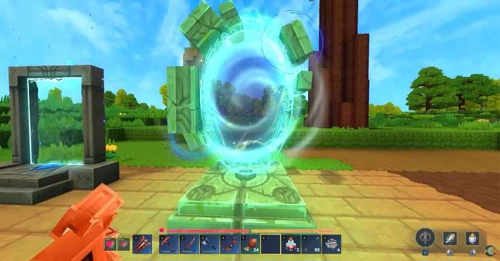 Cổng cổ trong game Hytale