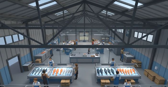 Fish MarketGame quản lý chợ cá