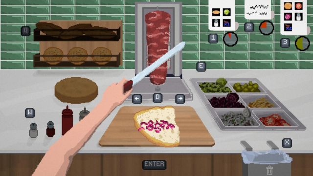 Cắt thịt, nướng bánh và phục vụ món Doner trứ danh