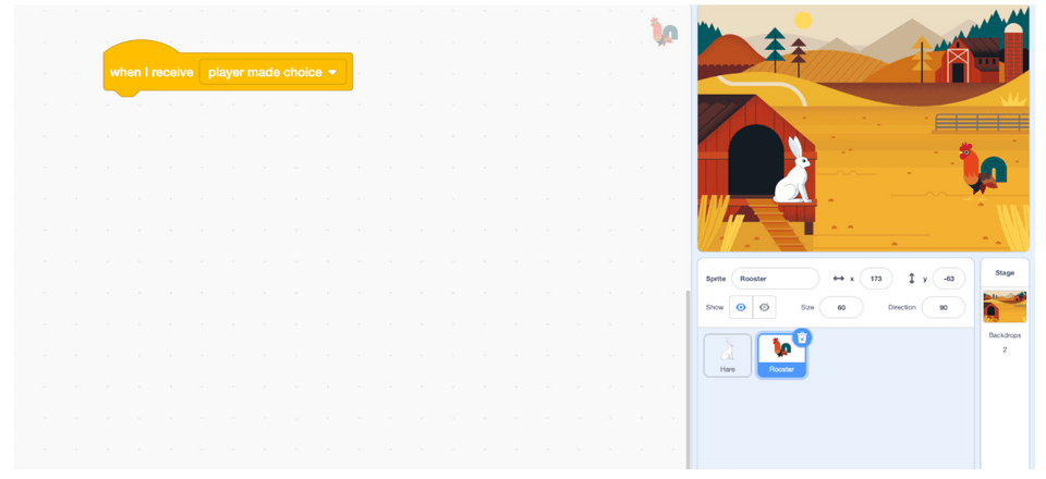 Hai nhân vật nói chuyện