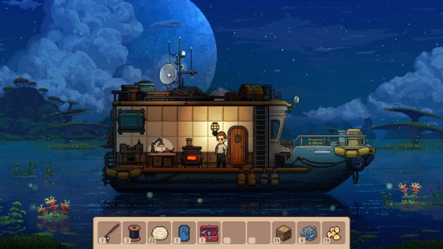 Tùy chỉnh con tàu và trang hoàng không gian sống