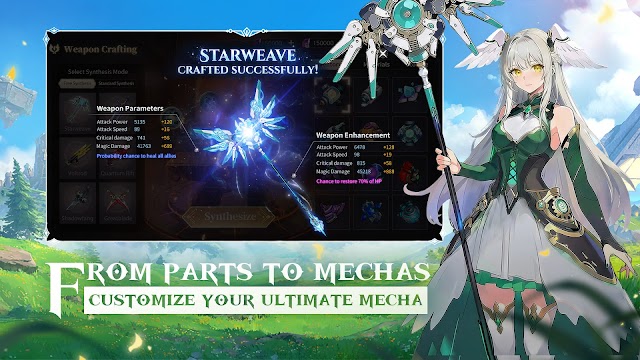 Nhiều lớp nhân vật và tùy chỉnh miễn phí