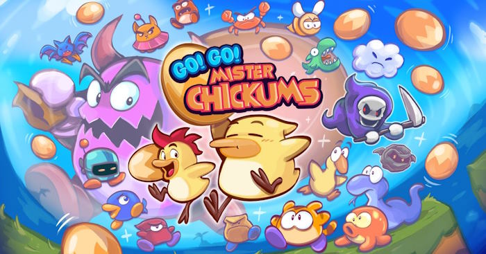 Go! Go! Mister ChickumsGame thu thập trứng phong cách retro