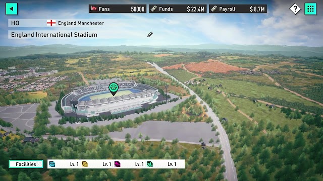 Chơi ở các sân vận động tuyệt đẹp