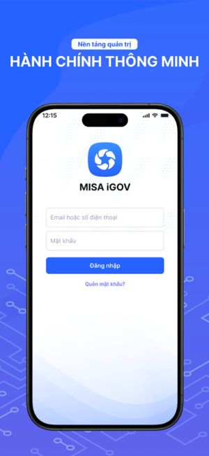 Giao diện đăng nhập