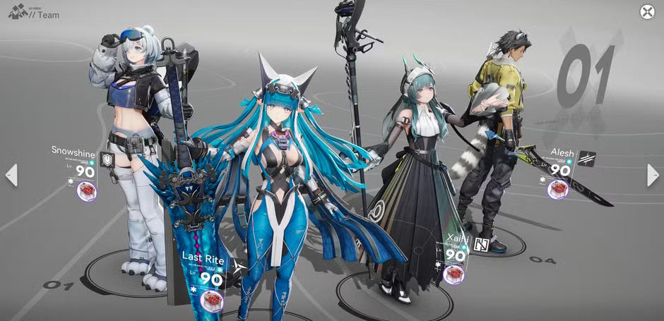 Đội hình tốt nhất cho Last Rite trong Arknights Endfield