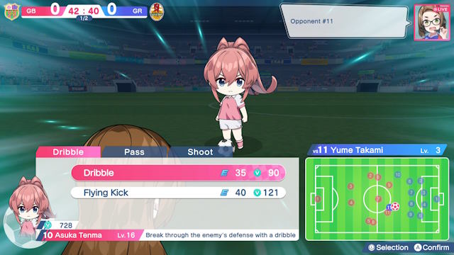 Vào vai huấn luyện viên của một đội bóng đá nữ