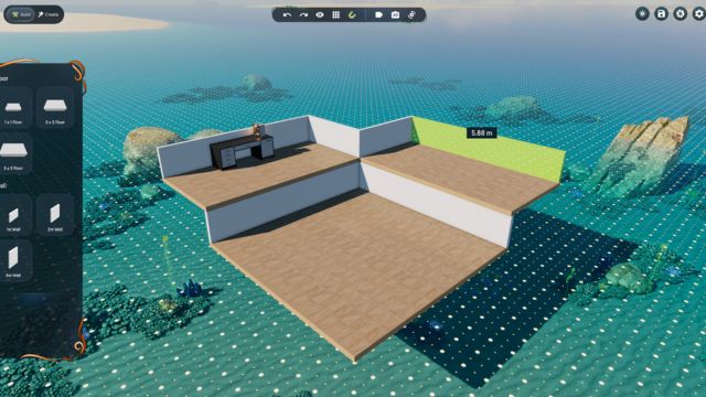 Thiết kế và xây dựng chính xác từng bức tường, sàn nhà, căn phòng...