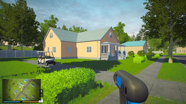 Di chuyển theo các điểm đánh dấu và làm sạch từng khu vực