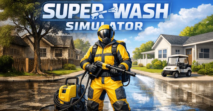 Super Wash SimulatorGame mô phỏng làm sạch đường phố