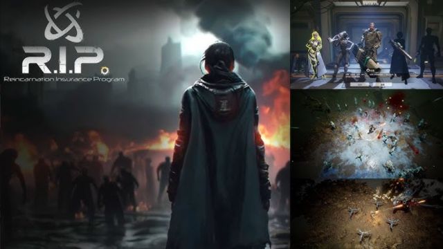 RIP - Reincarnation Insurance Program lai giữa Diablo và Vampire Survivors