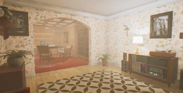 Game chú trọng vào giao diện tối giản và đồ họa chân thực