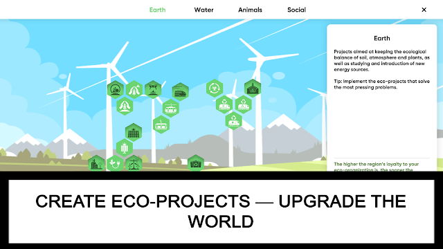 Tạo ra các dự án xanh, bảo vệ trái đất