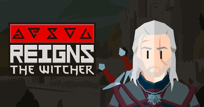 Reigns: The WitcherGame thẻ bài phiêu lưu chủ đề The Witcher