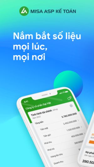 Nắm bắt số liệu mọi lúc