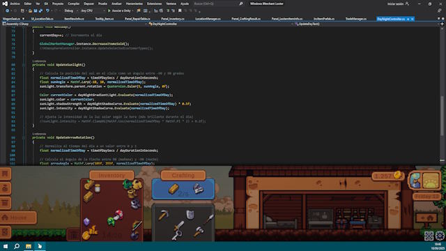 Mini Shopkeeper game được thiết kế để nằm gọn trên desktop
