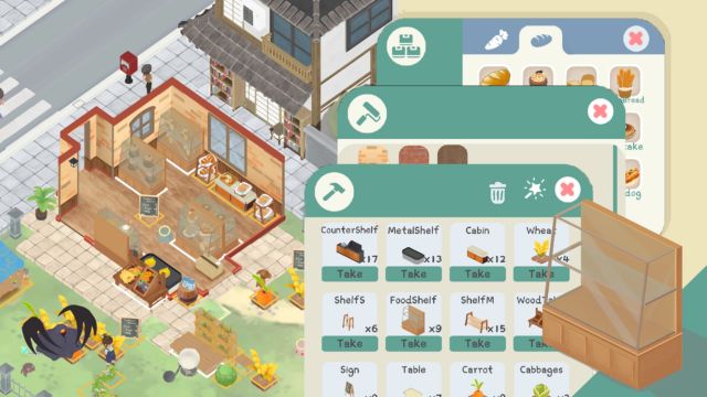 Trang trí và nâng cấp cửa hàng khi tiến bộ trong game Till & Toast