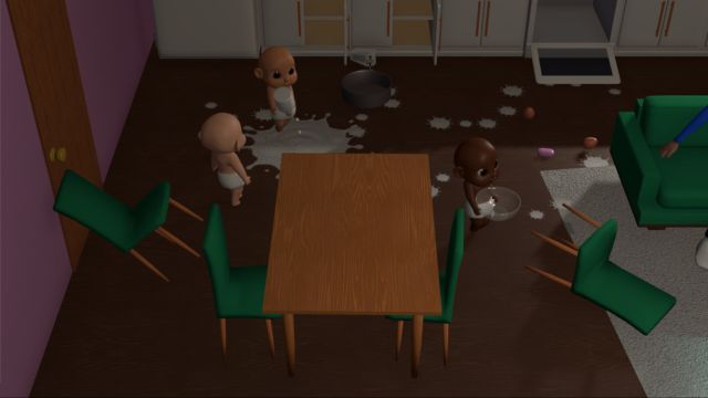 Hoàn thành mọi việc nhà cho đến khi bố mẹ rời mắt khỏi điện thoại