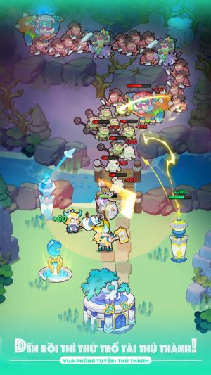 Trổ tài xây dựng thành phòng thủ