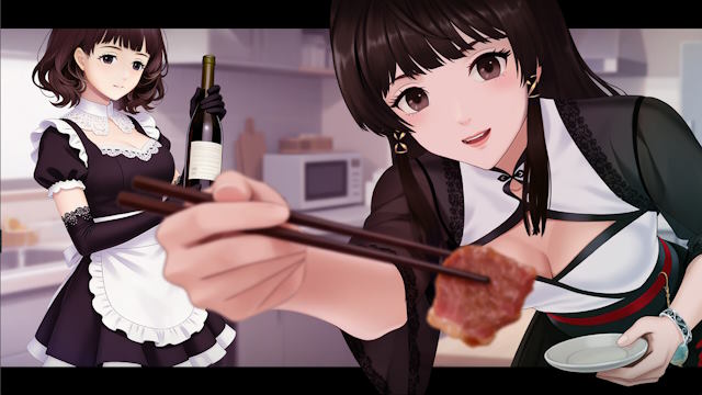 Aiyoe's Secret Room là game visual novel với đồ họa tuyệt đẹp