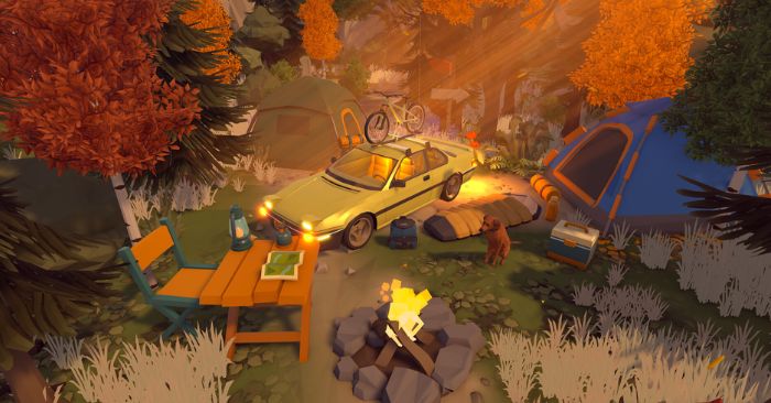 I Know a SpotGame lái xe cắm trại giữa thiên nhiên