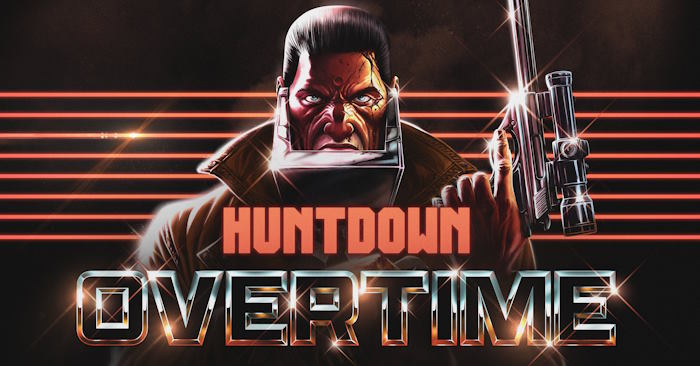 Huntdown OvertimeGame bắn súng phong cách VHS cổ điển