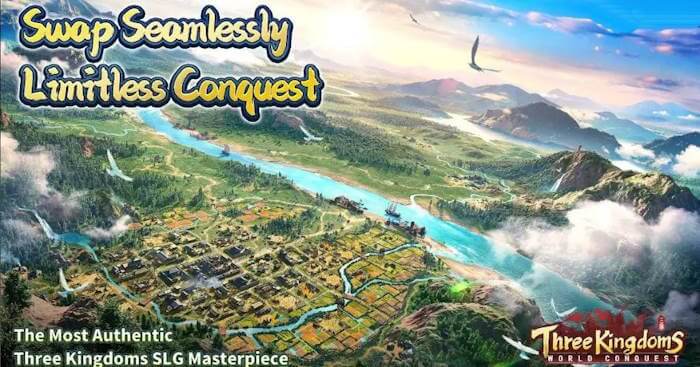 Three Kingdoms: World Conquest là game chiến thuật thời gian thực mới