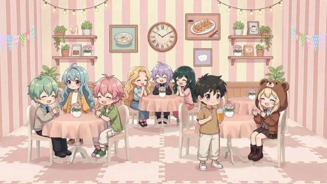 Làm bánh bao và phục vụ khách hàng trong game mô phỏng Jiaozi and Shopkeeper