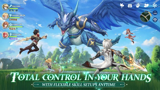Bạn tự do kiểm soát trận chiến, thiết lập kỹ năng linh hoạt