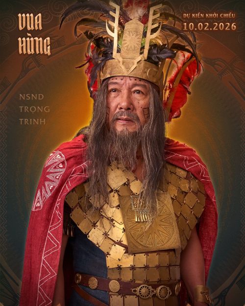 NSND Trọng Trinh vai Vua Hùng