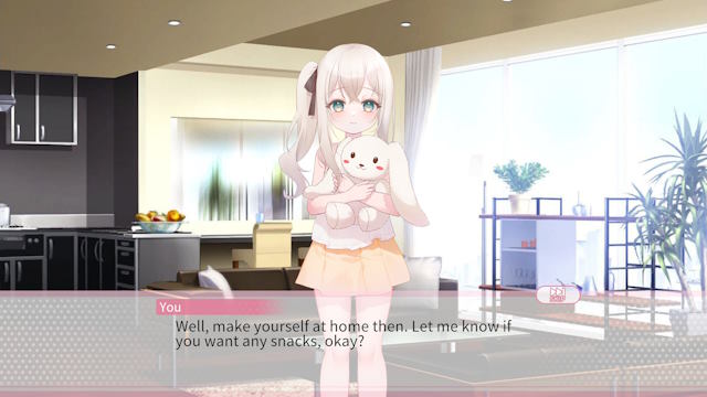 Dành thời gian tương tác với cô em họ nhỏ Honoka