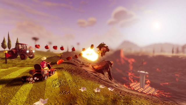 Fast & Fractured là game Battle Royale đua xe bắn súng bối cảnh ngôi làng Tây Ban Nha