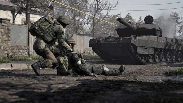 Môi trường quân sự rộng lớn, hỗ trợ tối đa 100 người chơi