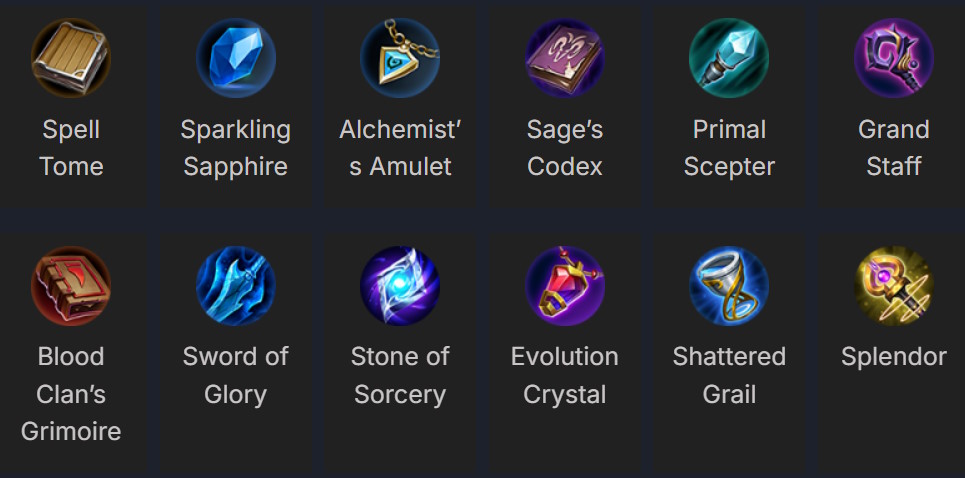 Trang bị phép thuật trong Honor of Kings