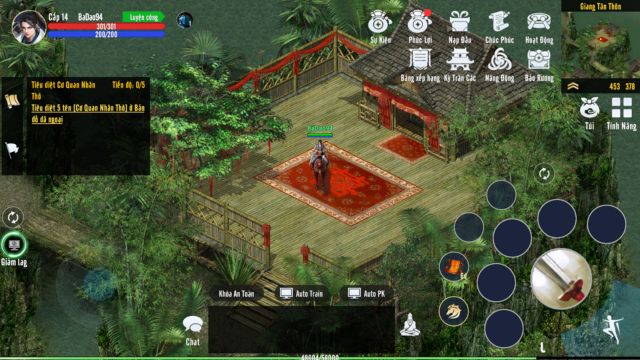 Nâng cấp trang bị, thú cưỡi, tinh luyện đa dạng